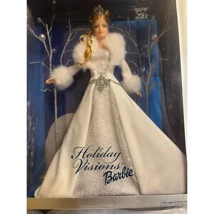 New in box Holiday Visions Barbie 2003 special edition winter fantasy Mattel